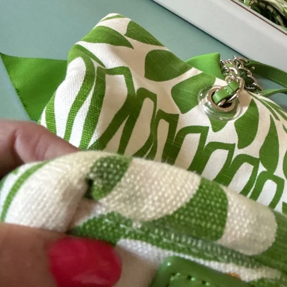 Kate Spade Palm Fronds Canvas Tote - Picture 8 of 11